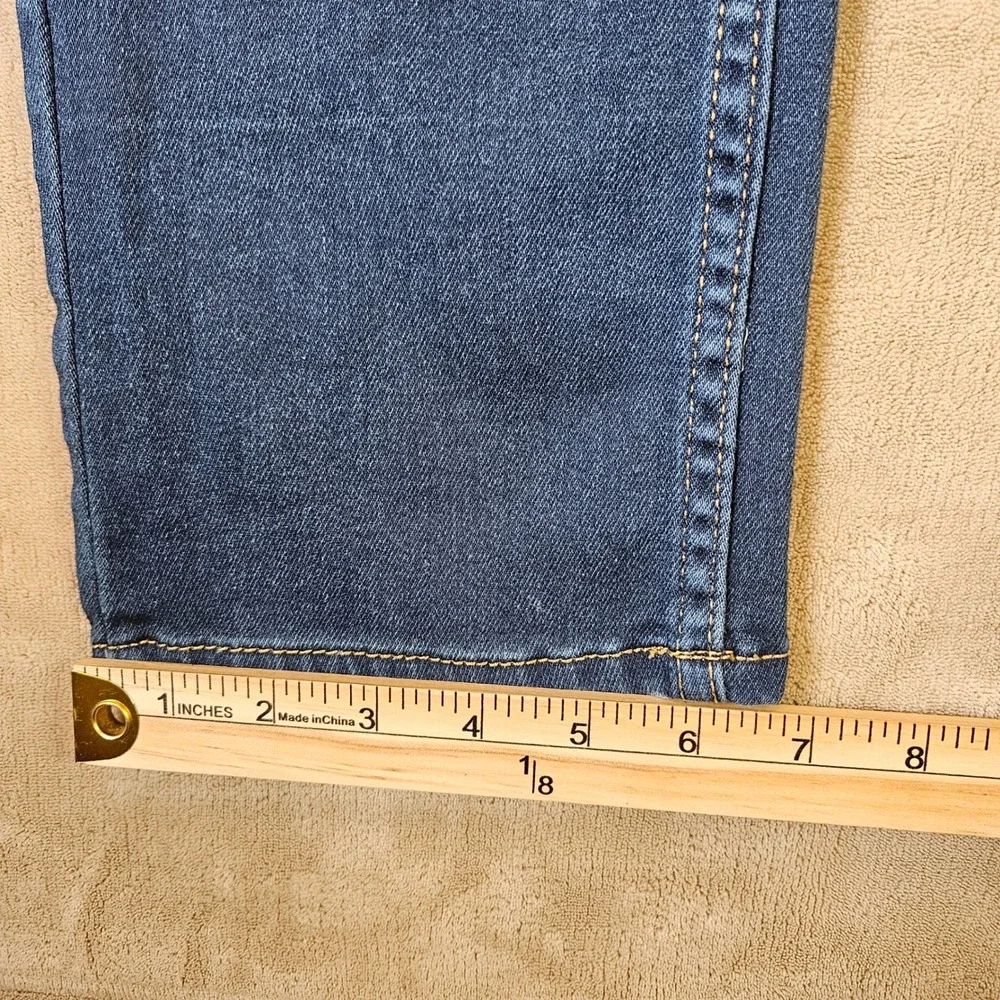 Levis 511 Slim Jeans Womens 16 Reg 28x30 Dark Wash Denim Stretch Pants 0389